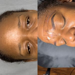 Eyebrow Tattoo result by Nubian Aesthetics in Urban Honolulu, HI