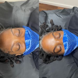 Eyebrow Tattoo result by Nubian Aesthetics in Urban Honolulu, HI