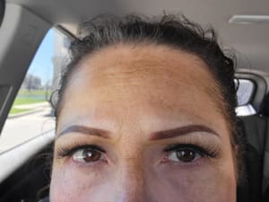 Eyebrow Tattoo result by Nuvé Aesthetics in Cedar Park, TX