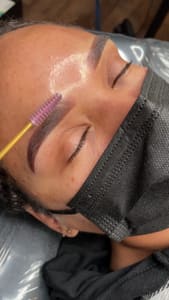 Eyebrow Tattoo result by NV Artistry Studios & Academy in Indianapolis, IN