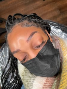 Eyebrow Tattoo result by NV Artistry Studios & Academy in Indianapolis, IN