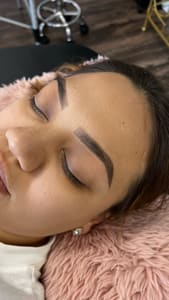 Eyebrow Tattoo result by NV Beauty in Hardeeville, SC