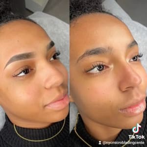 Eyebrow Tattoo result by NYC Microblading Center in Bronx, NY
