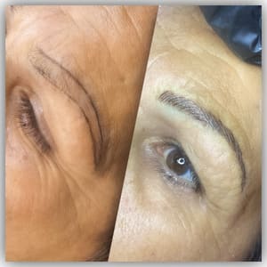 Eyebrow Tattoo result by Nyx's Permanent Makeup in Oxnard, CA