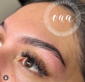 Eyebrow Tattoo result by Oakbrook Advanced Aesthetics -ST CHARLES- in St Charles, IL