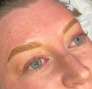 Eyebrow Tattoo result by Oasis Skin & Cosmetic Tattoos in Hartland, WI