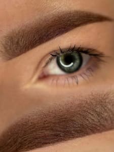 Eyebrow Tattoo result by Obrana Beauty Studio in Glendale, CA