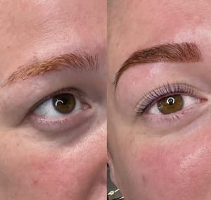 Eyebrow Tattoo result by Obsidian Beauty Studio in Honesdale, PA