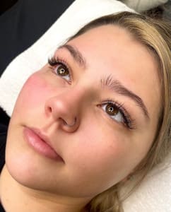 Eyebrow Tattoo result by Obsidian Salon and Tattoo in Lenoir City, TN