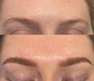 Eyebrow Tattoo result by OC Beach Brows in Newport Beach, CA
