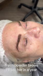 Eyebrow Tattoo result by Oc brow game in Ladera Ranch, CA