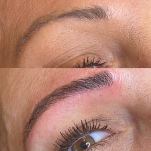 Eyebrow Tattoo result by OC Skin Vibes in Aliso Viejo, CA