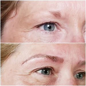 Eyebrow Tattoo result by Ocean Brows & Aesthetics in Jacksonville Beach, FL