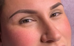 Eyebrow Tattoo result by Off the Top LLC in San Antonio, TX
