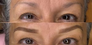 Eyebrow Tattoo result by Off the Top LLC in San Antonio, TX