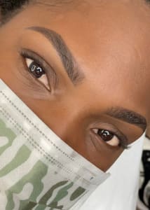 Eyebrow Tattoo result by Off the Top LLC in San Antonio, TX
