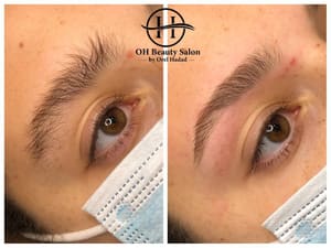 Eyebrow Tattoo result by OH Beauty Salon in Plano, TX