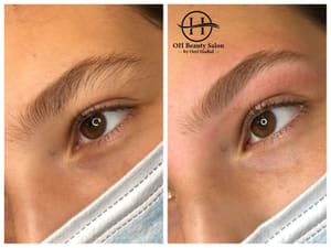 Eyebrow Tattoo result by OH Beauty Salon in Plano, TX