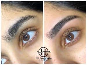Eyebrow Tattoo result by OH Beauty Salon in Plano, TX