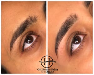Eyebrow Tattoo result by OH Beauty Salon in Plano, TX