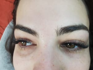 Eyebrow Tattoo result by Oh La La Beauty and Lashes Studio in Rapid City, SD
