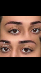 Eyebrow Tattoo result by OHM skincare Permanent Makeup Studio in Ramsey, NJ