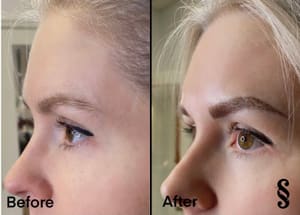 Eyebrow Tattoo result by Old Town Brows By: Shanna Sayan in Alexandria, VA