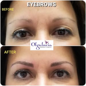 Eyebrow Tattoo result by Olga Lucia Permanent Cosmetics in Roslyn, NY