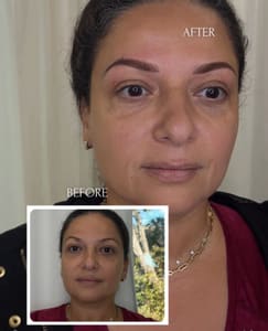Eyebrow Tattoo result by Olga Tata in Charlotte, NC