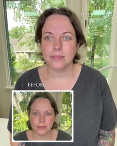 Eyebrow Tattoo result by Olga Tata in Charlotte, NC
