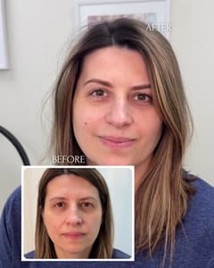 Eyebrow Tattoo result by Olga Tata in Charlotte, NC