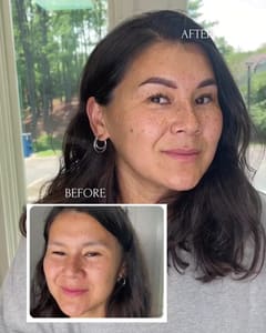 Eyebrow Tattoo result by Olga Tata in Charlotte, NC