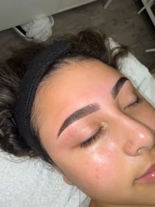 Eyebrow Tattoo result by Olive & Honey Beauty in Camas, WA