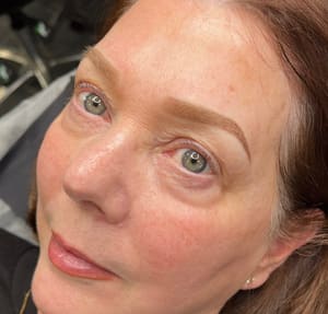 Eyebrow Tattoo result by Olivia DeBeauté in Camden, NJ