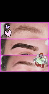 Eyebrow Tattoo result by Olivia's Beauty Bar in Carefree, AZ