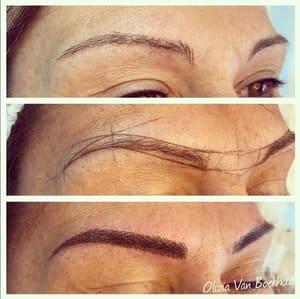 Eyebrow Tattoo result by Olivia’s Brazilian Skin Care & Brow in Stuart, FL