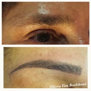 Eyebrow Tattoo result by Olivia’s Brazilian Skin Care & Brow in Stuart, FL