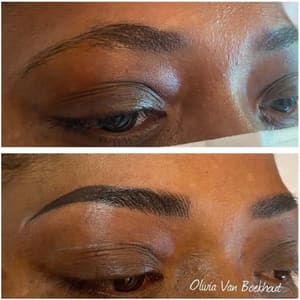 Eyebrow Tattoo result by Olivia’s Brazilian Skin Care & Brow in Stuart, FL