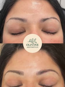 Eyebrow Tattoo result by Olivine Aesthetics in West University Place, TX