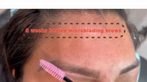Eyebrow Tattoo result by Om Eyebrow Threading in Lomita, CA