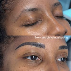 Eyebrow Tattoo result by Om Eyebrow Threading in Lomita, CA
