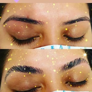 Eyebrow Tattoo result by Om Eyebrow Threading in Lomita, CA