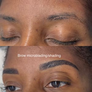 Eyebrow Tattoo result by Om Eyebrow Threading in Lomita, CA