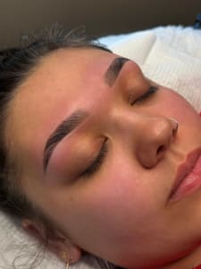 Eyebrow Tattoo result by Omaha Brows and Omaha Permanent Makeup in Omaha, NE