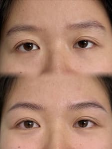 Eyebrow Tattoo result by Omini Beauty in Brooklyn, NY