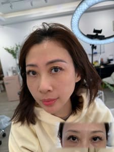 Eyebrow Tattoo result by Omini Beauty in Brooklyn, NY