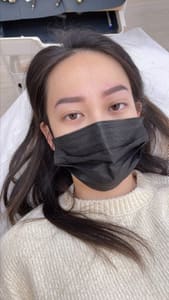 Eyebrow Tattoo result by Omini Beauty in Brooklyn, NY