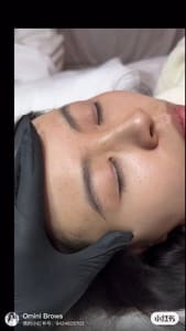 Eyebrow Tattoo result by Omini Microblading & Eyelash in Bayside, NY