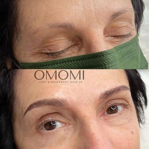 Eyebrow Tattoo result by Omomi Lash & PMU in Palo Alto, CA