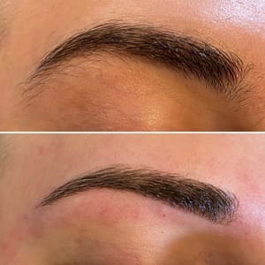 Eyebrow Tattoo result by On Fleek PMU Studio in Salisbury, PA